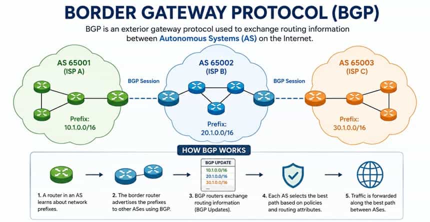BGP - border gateway protocol
