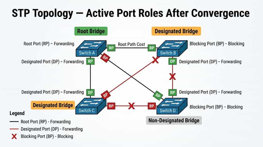 STP - Spanning Tree Protocol